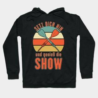 dart Darth 180 show genießen dartshow Hoodie